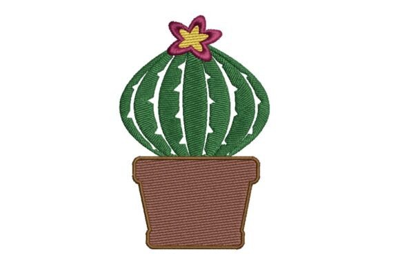Cactus and Succulent Embroidery