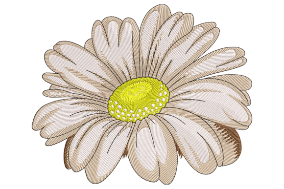 Chamomile Flower Embroidery Review